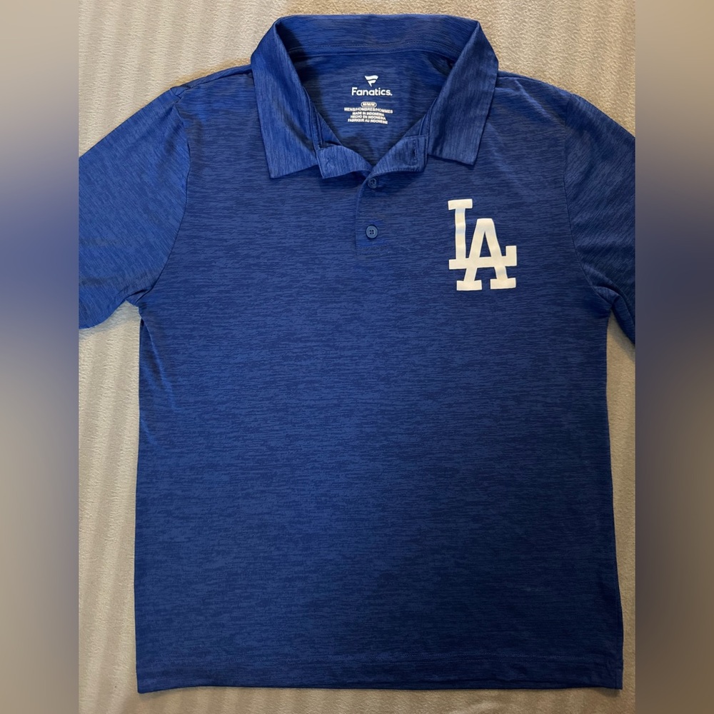 LOS ANGELES DODGERS / Fanatics Polo / Size Medium